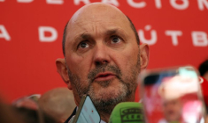 Le président de la Fédération espagnole de football, Rafael Louzan