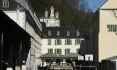 Vue générale de l'établissement scolaire de Lestelle-Bétharram, dans les Pyrénées-Atlantiques, le 18 mars 2025 ( AFP / Gaizka IROZ )