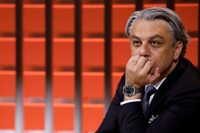 Le DG de Renault Luca de Meo participe à la conférence Viva Technology à Paris