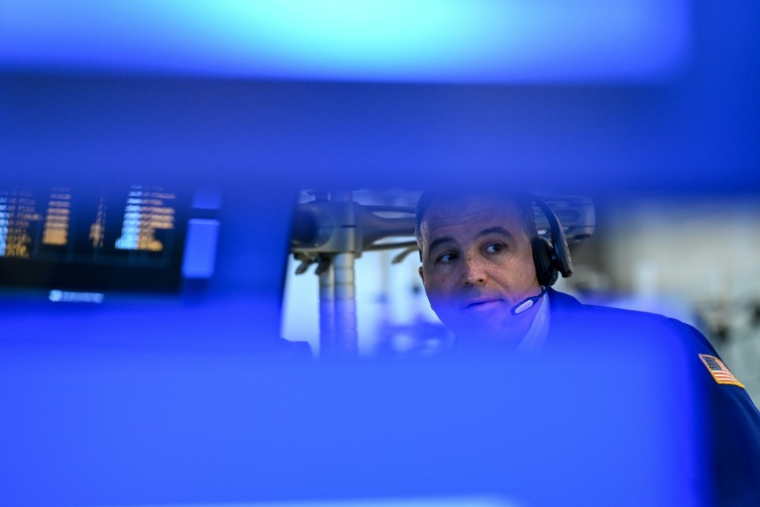 Un opérateur à la Bourse de New York, le 27 juillet 2026 ( AFP / ANGELA WEISS )