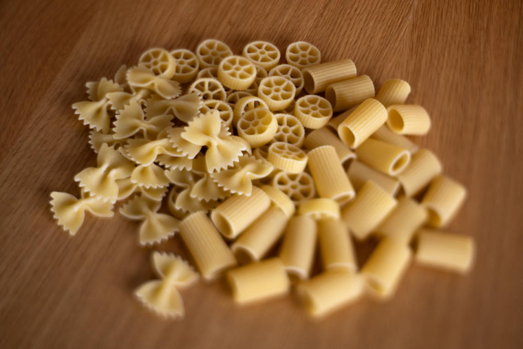 En septembre 2025, Washington annonçait imposer des droits antidumping provisoires de plus de 91 % sur les pâtes, en plus des 15% actuellement appliqués. ( AFP / MARCO BERTORELLO )