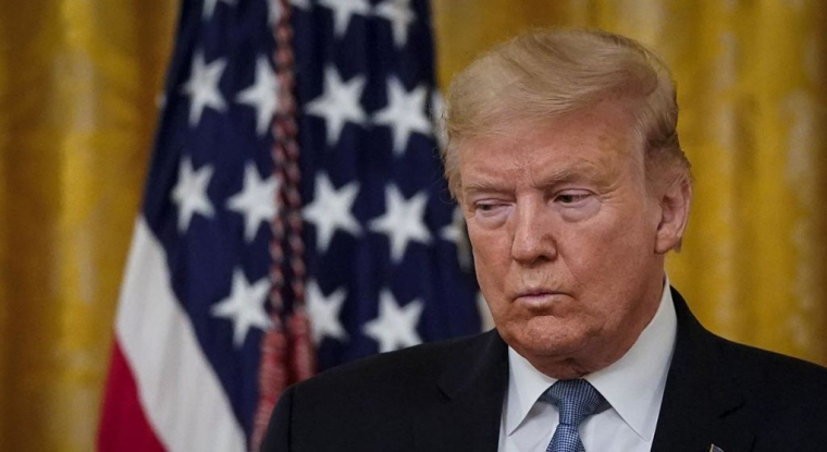 L'épidémie tombe au plus mal pour Donald Trump, à quelques mois de l'élection présidentielle. (© D. Angerer / GETTY IMAGES NORTH AMERICA / AFP)