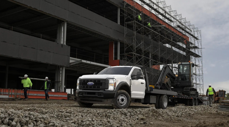 Un utilitaire Ford. (crédit : Ford)