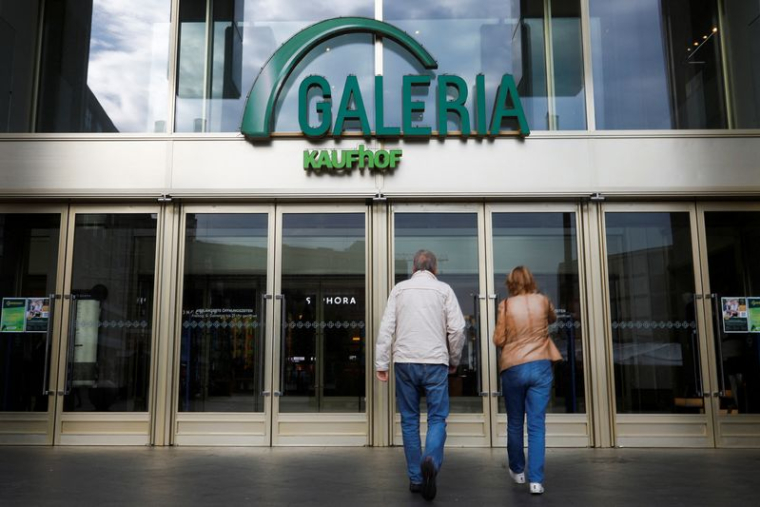 Un centre commercial Galeria Karstadt Kaufhof à Berlin