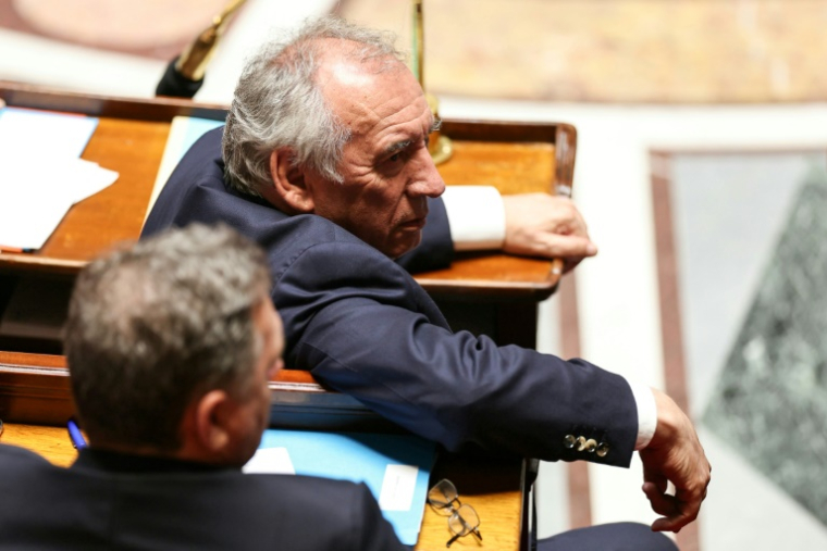 Le Premier ministre François Bayrou à l'Assemblée nationale, le 3 juin 2025 à Paris ( AFP / Thomas SAMSON )