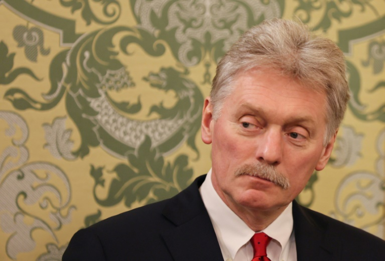 Le porte-parole du Kremlin, Dmitri Peskov, l e 17 mars 2025 à Moscou ( POOL / YURI KOCHETKOV )