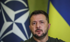 Le président ukrainien Zelenskiy se rencontre avec le secrétaire général de l'OTAN Stoltenberg à Kiev