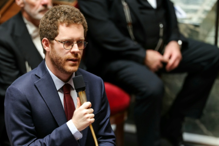 Le ministre des Comptes publics David Amiel à l'Assemblée nationale, le 16 juin 2026 à Paris ( AFP / Thomas SAMSON )
