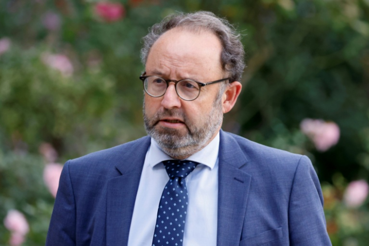 Jérôme Fournel, le 12 septembre 2024 à Paris ( AFP / Ludovic MARIN )
