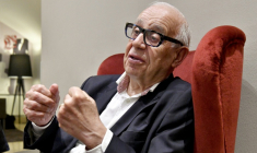 Le sociologue suisse Jean Ziegler, le 2 avril 2019 à Vienne, en Autriche ( APA / HERBERT NEUBAUER )