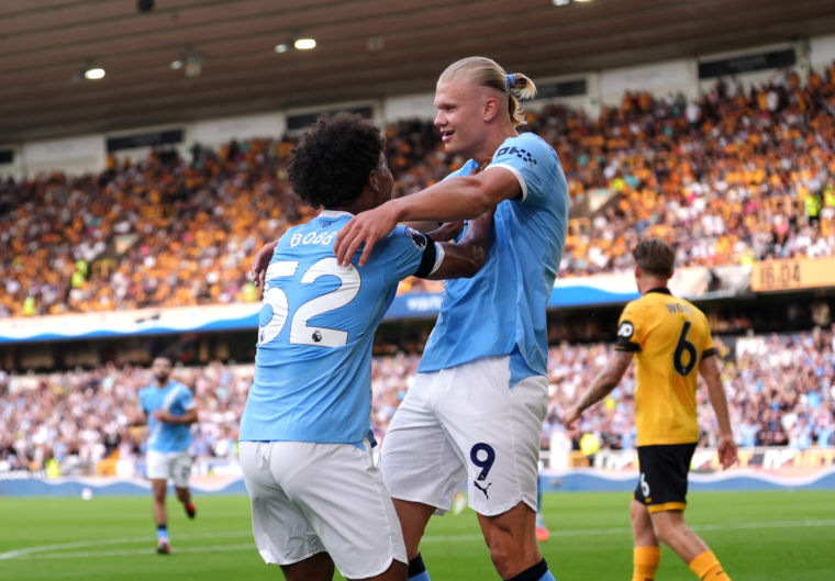 Haaland, Cherki et Manchester City mordent les Wolves