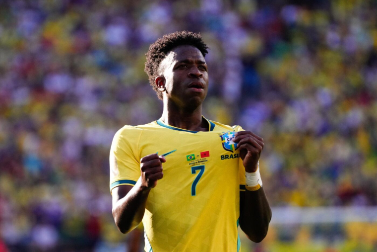 La sublime égalisation de Vinicius contre le Maroc