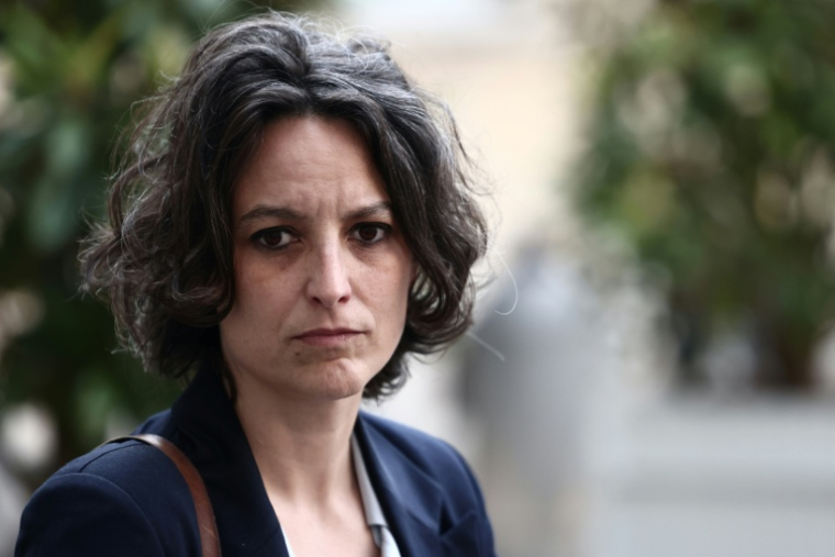La sénatrice écologiste Mélanie Vogel le 3 juin 2025 à Paris ( AFP / Thibaud MORITZ )