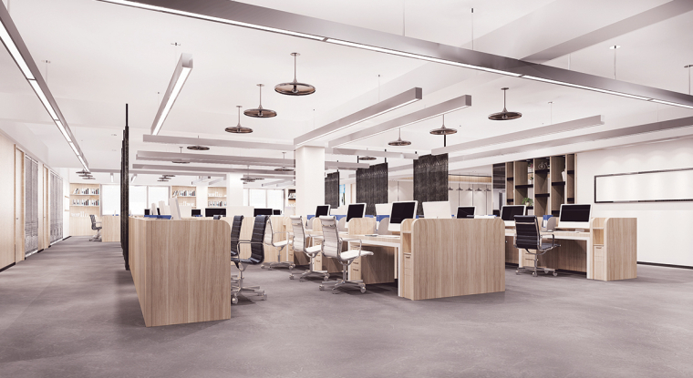 L’immobilier de bureaux résiste à l’essor du télétravail par le développement de nouveaux modes d'utilisation et de partage des espaces. (© Freepik)