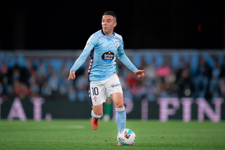 Iago Aspas va un peu plus entrer dans l'histoire du Celta contre Nice