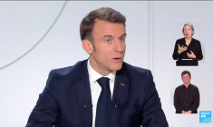 Guerre en Ukraine : le président Macron appelle à un "sursaut"