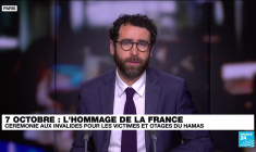 La France rend un hommage national à ses victimes du 7 octobre en Israël