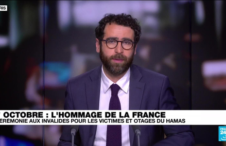 La France rend un hommage national à ses victimes du 7 octobre en Israël