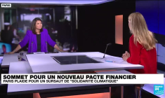 Sommet pour un nouveau pacte financier : Paris plaide pour un sursaut de "solidarité climatique"