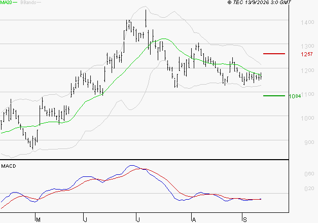 AIR FRANCE-KLM : Attendre un test du support