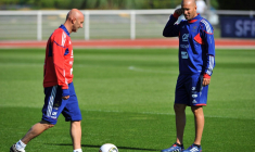 Zidane dévoile le staff des Bleus avec Barthez