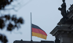 Photo du drapeau allemand