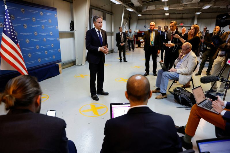 Le secrétaire d'État américain Antony Blinken se rend en Irak