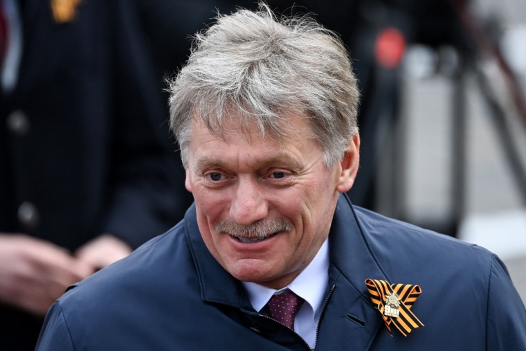 Dmitry Peskov à Moscou, en Russie, le 9 mai 2022. ( AFP / KIRILL KUDRYAVTSEV )