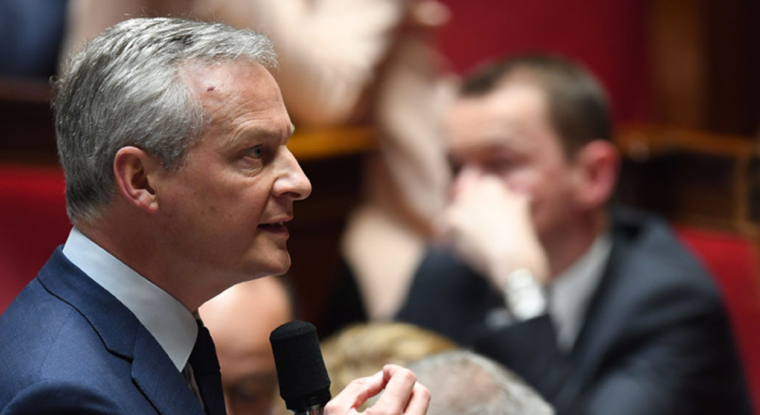 Bruno Le Maire, ministre de l'Économie. (© E. Feferberg/ AF