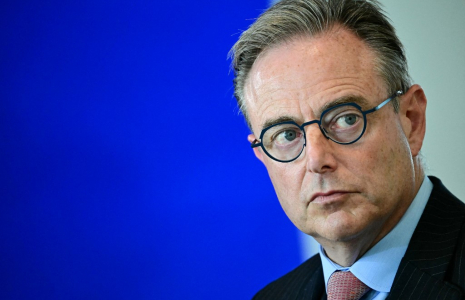 Le Premier ministre belge Bart de Wever, à Berlin, le 26 août 2025 ( AFP / TOBIAS SCHWARZ )