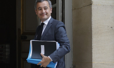 Gérald Darmanin à Paris, le 30 mai 2024. ( AFP / GEOFFROY VAN DER HASSELT )