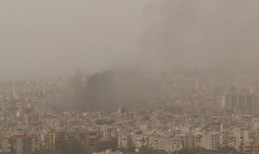 Des panaches de fumée après des frappes israéliennes sur la banlieue sud de Beyrouth