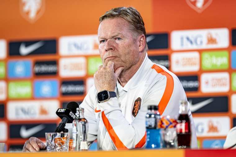 Ronald Koeman rêve d'aller en finale pour sa femme