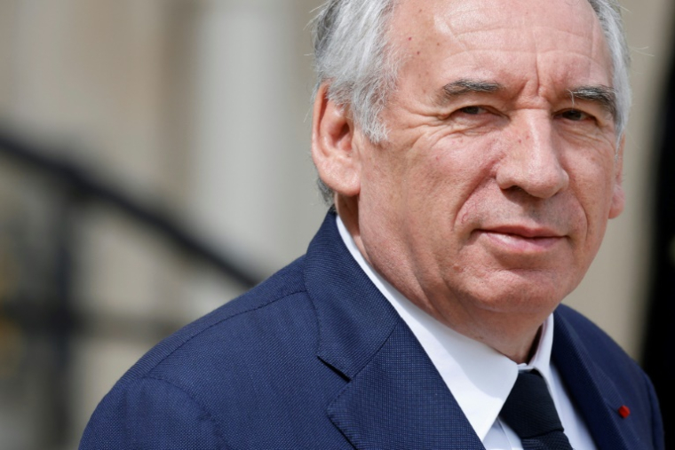 Le Premier ministre français François Bayrou, le 7 mai 2025 à l'Elysée ( AFP / Ludovic MARIN )