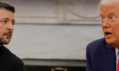 Donald Trump et Volodimir Zelensky