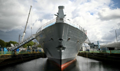 Un chantier naval de BAE en Écosse