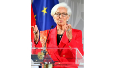 La présidente de la BCE Christine Lagarde à Vienne le 14 septembre 2026 ( APA / HANS KLAUS TECHT )