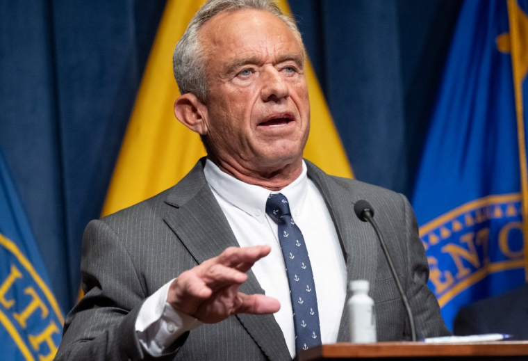 Robert F. Kennedy Jr, le 29 juillet 2025, à Washington DC ( AFP / SAUL LOEB )
