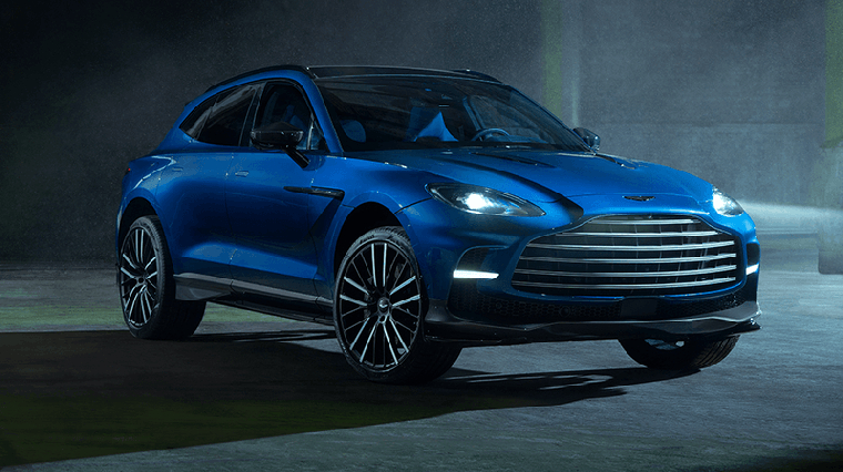 le nouveau SUV d'Aston Martin développe pas moins de 707 chevaux. (crédit photo : Aston Martin)