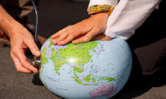 Des militants pour le climat pendant le sommet sur le climat COP27 à Sharm el-Sheikh