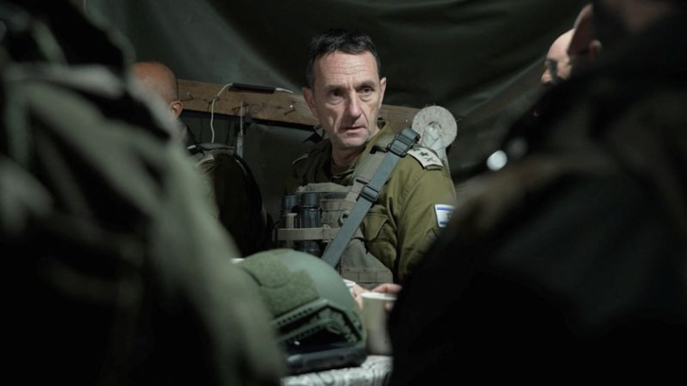 le chef d'état-major de l'armée israélienne, Herzi Halevi