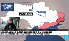 L'Ukraine revendique un succès face aux Russes sur la rive du Dniepr