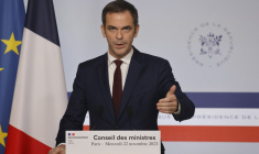 Olivier Veran à Paris, le 22 novembre 2023. ( AFP / LUDOVIC MARIN )