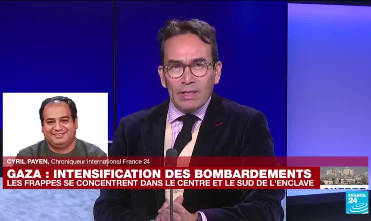 Gaza : "une grande majorité de la population du centre de la bande de Gaza commence à fuir" du fait des bombardements