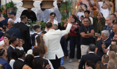 Haaland poursuit ses vacances au mariage de Donnarumma