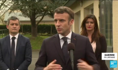 REPLAY : Emmanuel Macron s'exprime à Angers au sujet des réfugiés ukrainiens