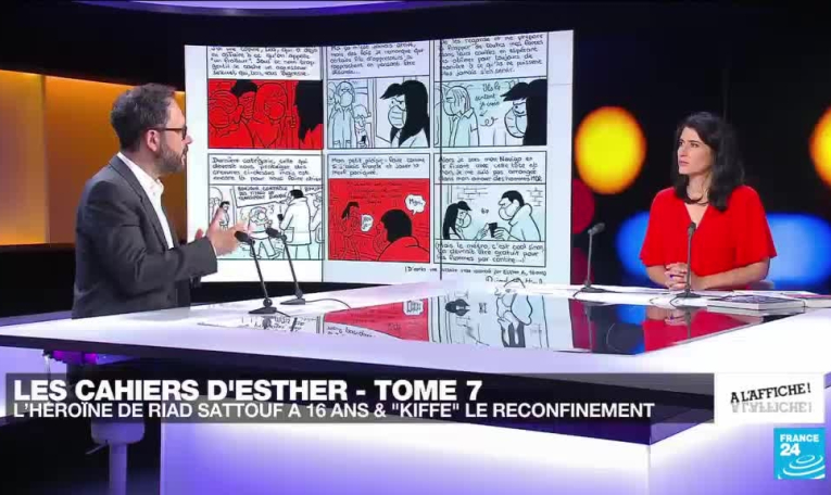 Avec "Les cahiers d'Esther", Riad Sattouf explore l’adolescence et notre époque