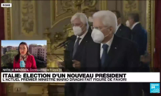 Italie : le parlement réunit en Congrès doit élire le nouveau président