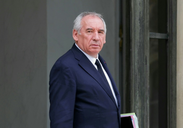 Le Premier ministre François Bayrou à la sortie du Conseil des ministres à l'Elysée, le 30 juillet 2025 à Paris ( AFP / Thomas SAMSON )