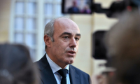 Le député LR d'Eure-et-Loir, Olivier Marleix, à Paris le 22 septembre 2022 ( AFP / STEPHANE DE SAKUTIN )